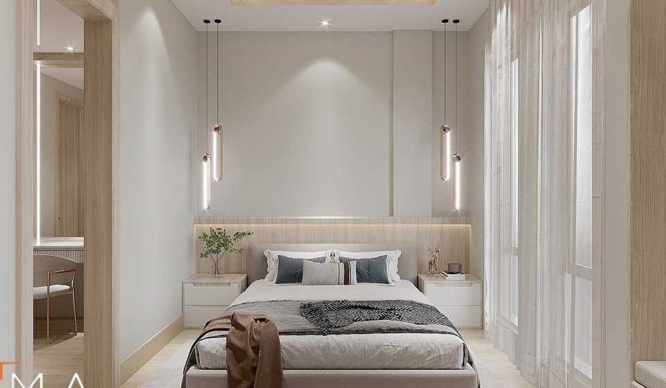 Desain interior kamar tidur