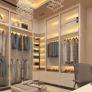 Desain walk in closet